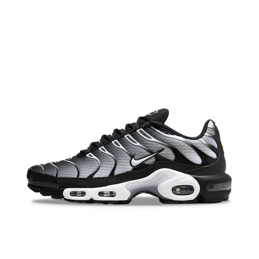 Nike Air Max Plus Men Gray Black Casual Comfort Lightweight Breathable Non-slip Cushioned Running Shoes